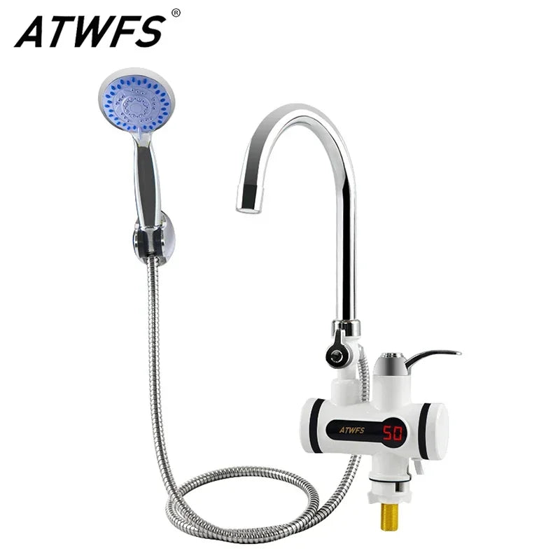 ATWFS 3000W Tankless Water Heater – Instant Electric Faucet