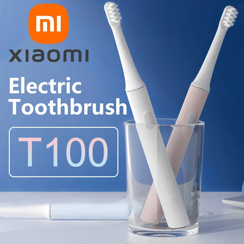 XIAOMI Mijia T100 Sonic Electric Toothbrush - IPX7 Waterproof, USB Rechargeable