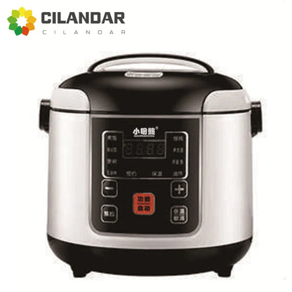 12V/24V Car Mini Rice Cooker – 2L Travel Lunch Box & Meal Heater