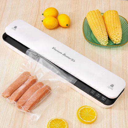 Automatic Vacuum Sealer – Dry/Wet, 110V/220V, 20 Bags Included