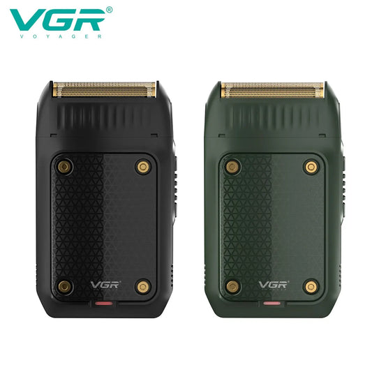 VGR V-353 Electric Shaver - Portable Rechargeable Beard Trimmer for Men