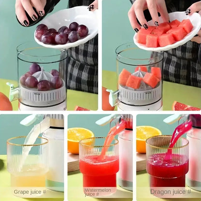 Electric Citrus Juicer – USB Rechargeable Wireless Fruit Blender