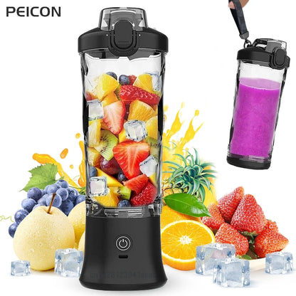 Mini Juice Blender – Portable Rechargeable Smoothie Maker for Fruit