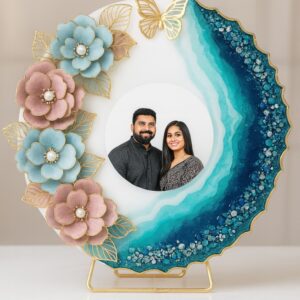 Resin Photo Table Top – Personalized Table Top – Customized Gifts