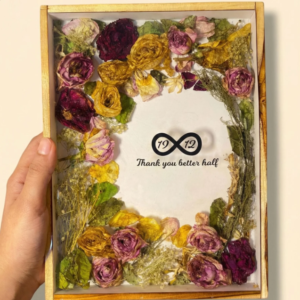 Varmala Preservation In Portrait Design Frame