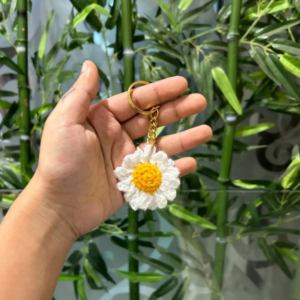 Daisy Keychain