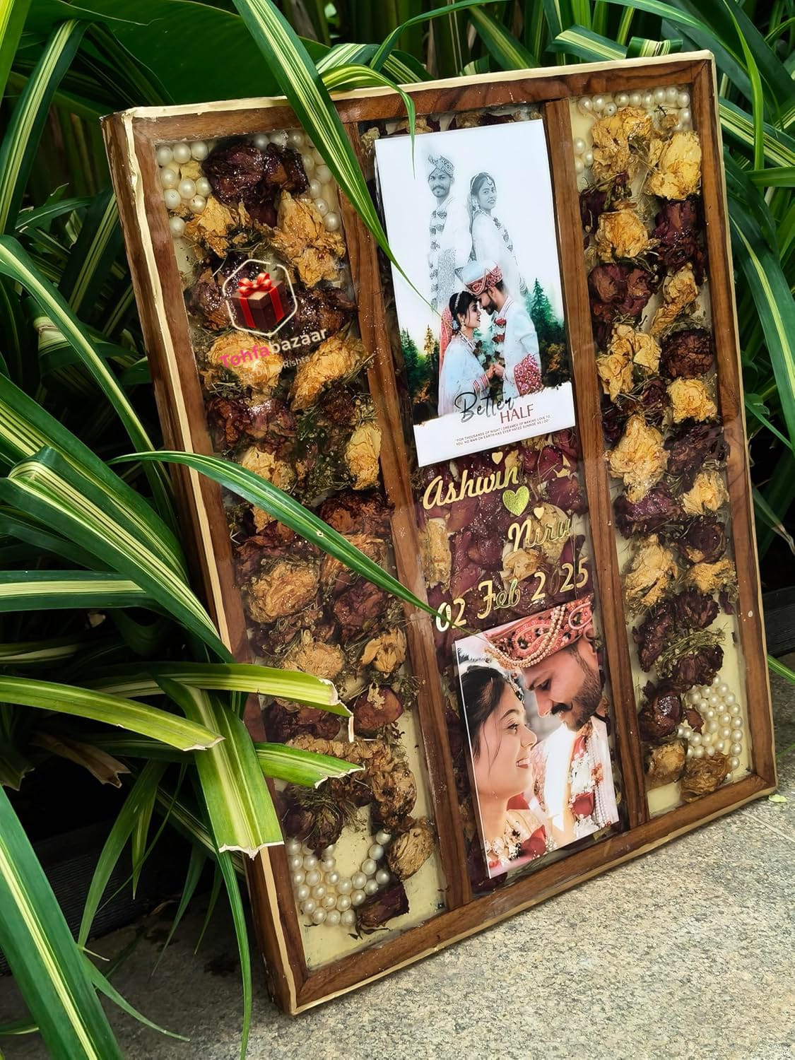 Resin Customized full Varmala Preservation (12x24inch)