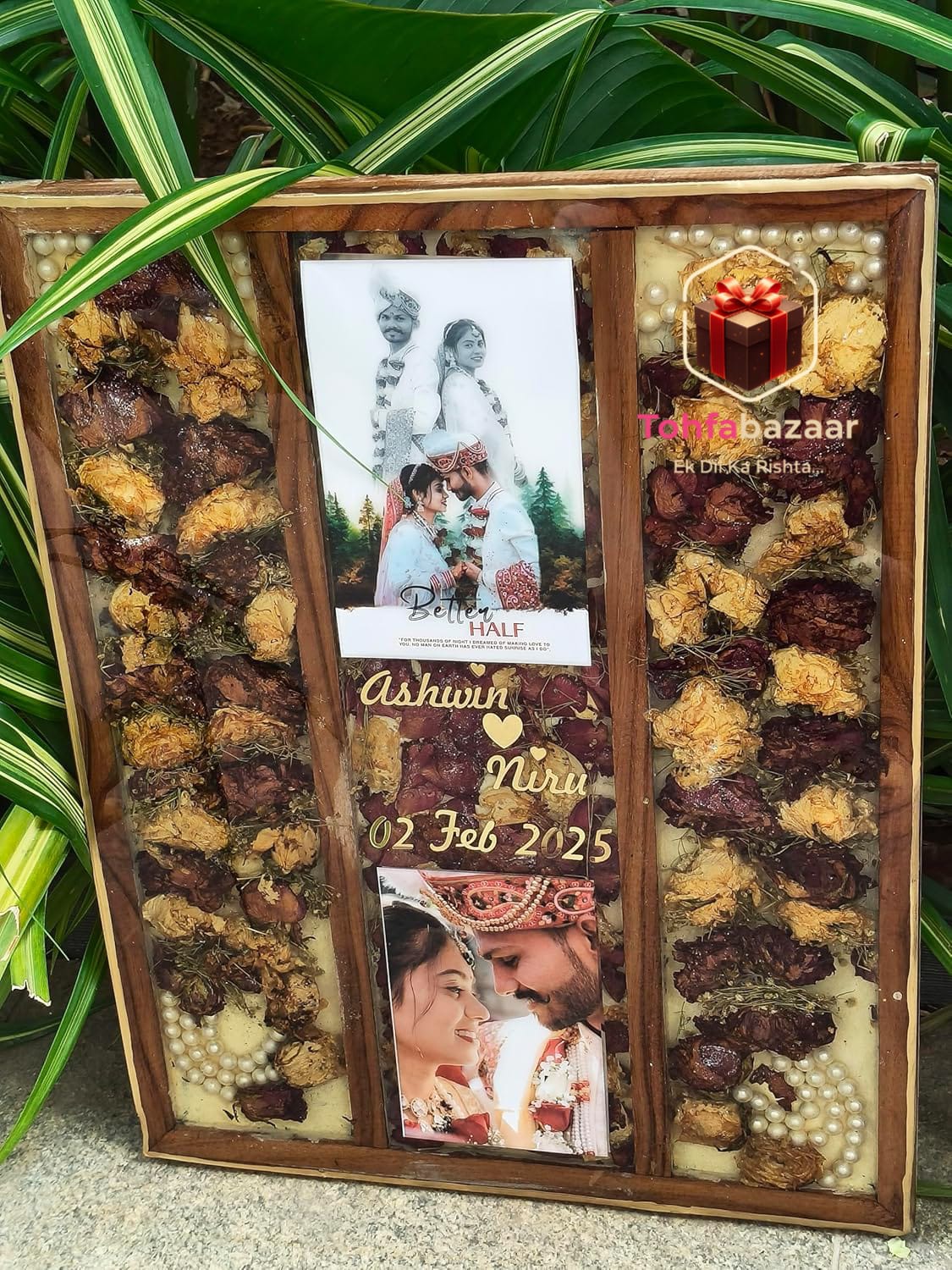 Resin Customized full Varmala Preservation (12x24inch) - Image 3