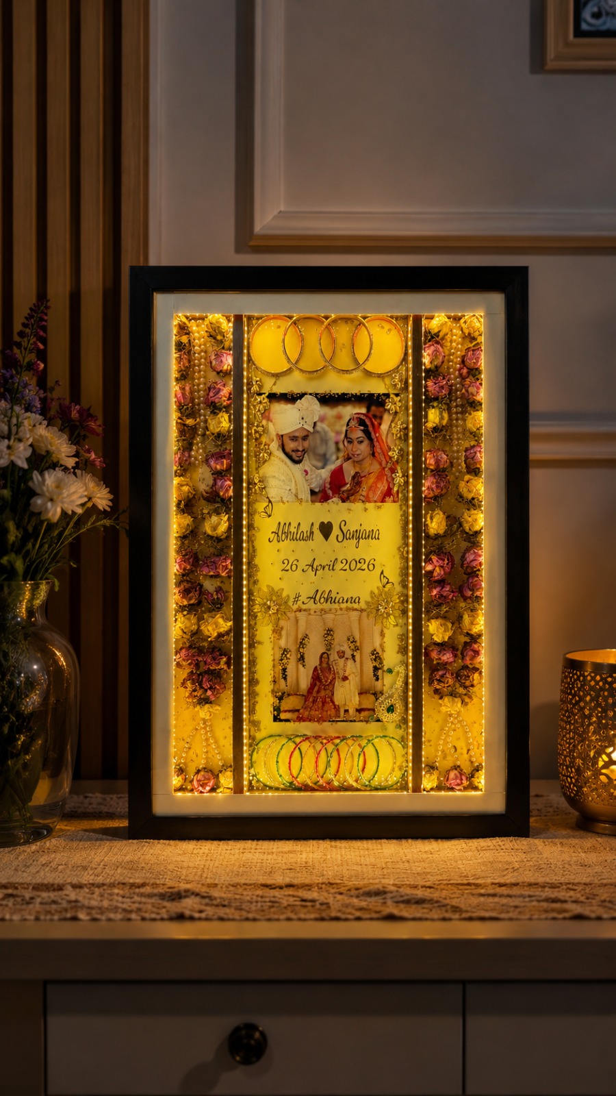 Full Varmala Preservation 18x24 inches (Half Deep embossed)