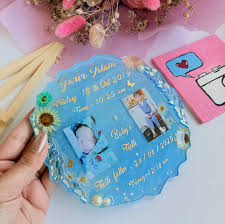 Baby Resin Frame 6 inches round frame