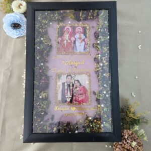 12×18 Inch Resin Half Deep Preservation Frame with Acrylic Frame