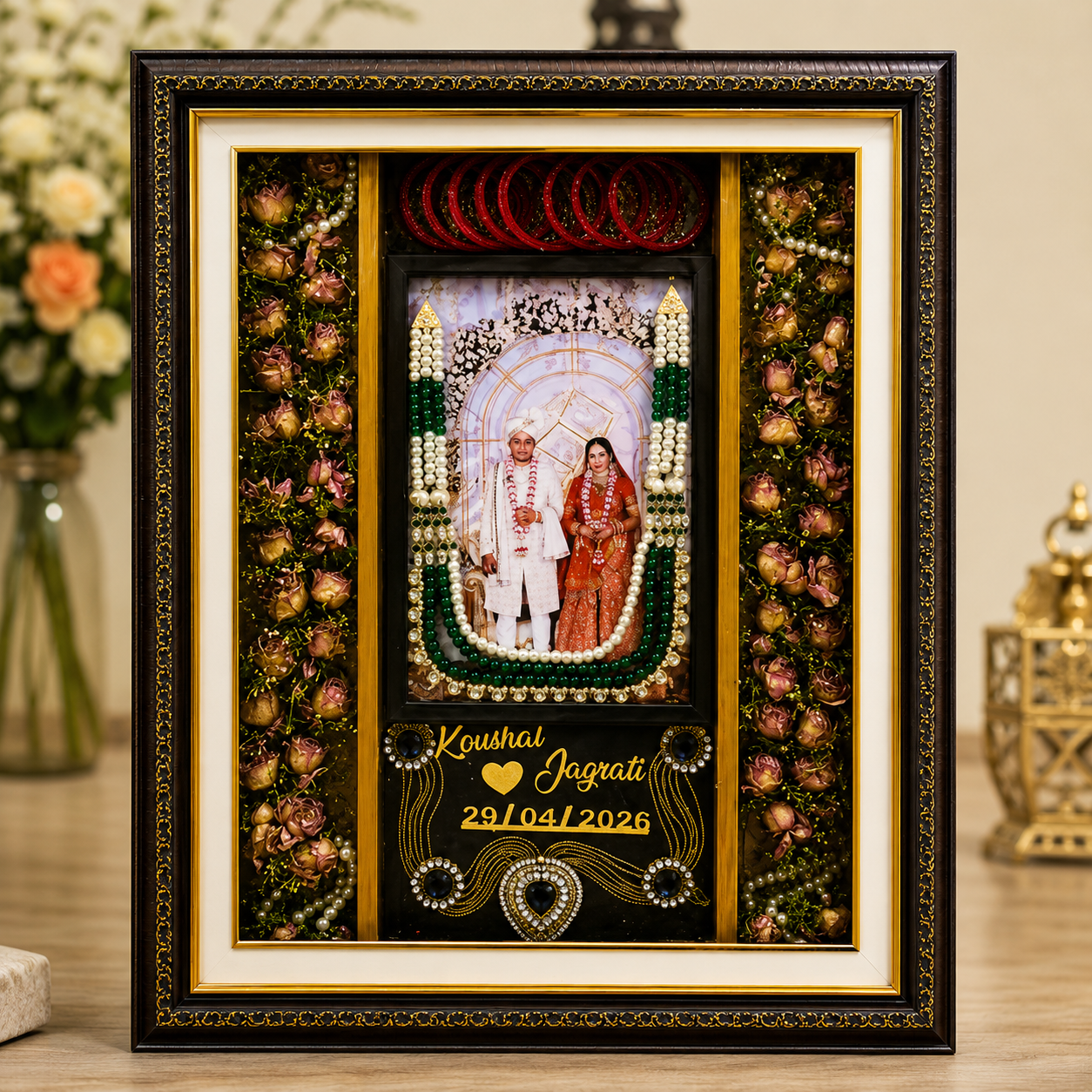 Premium Varmala Preservation Frame (18x24)